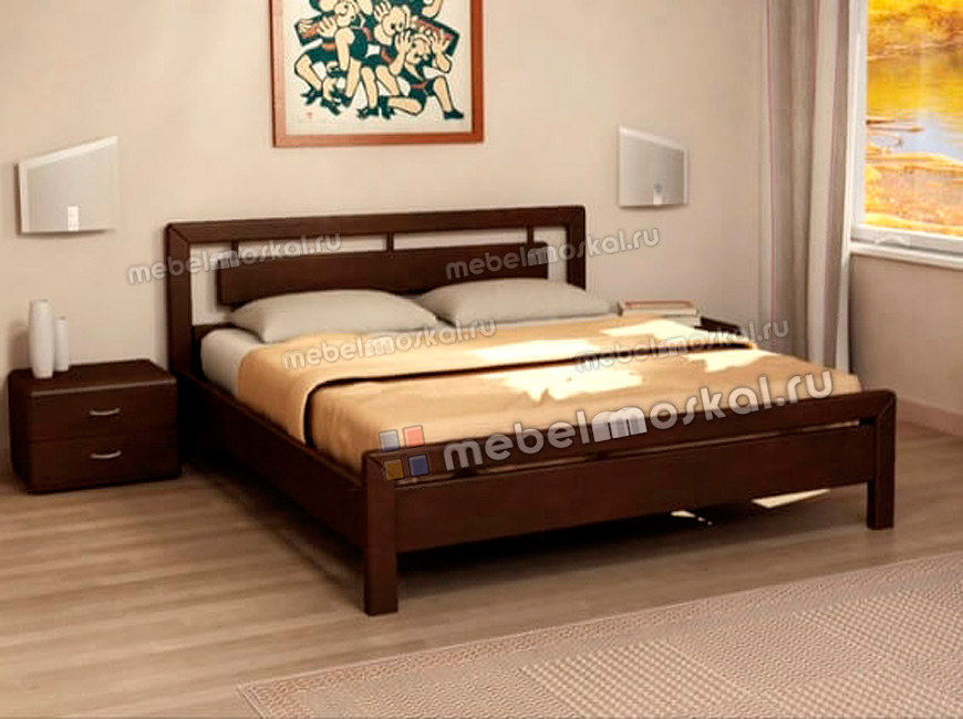 Деревянная кровать Сакира