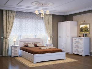 Спальный гарнитур Афина  Спальный гарнитур Афина